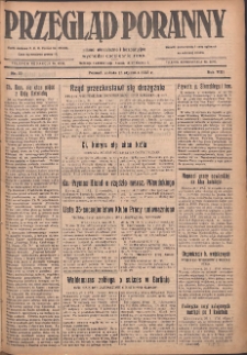 Przegląd Poranny: pismo niezależne i bezpartyjne 1928.01.28 R.8 Nr23