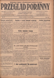 Przegląd Poranny: pismo niezależne i bezpartyjne 1928.01.29 R.8 Nr24