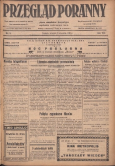 Przegląd Poranny: pismo niezależne i bezpartyjne 1928.01.31 R.8 Nr25