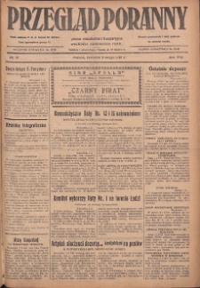 Przegląd Poranny: pismo niezależne i bezpartyjne 1928.02.02 R.8 Nr27