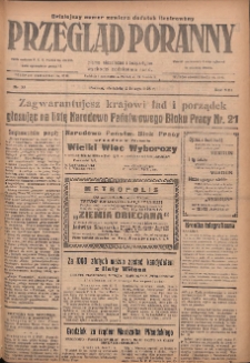 Przegląd Poranny: pismo niezależne i bezpartyjne 1928.02.12 R.8 Nr35