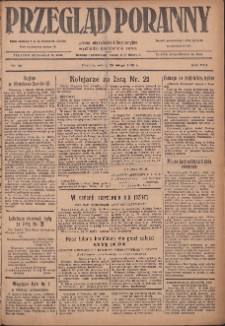 Przegląd Poranny: pismo niezależne i bezpartyjne 1928.02.25 R.8 Nr46