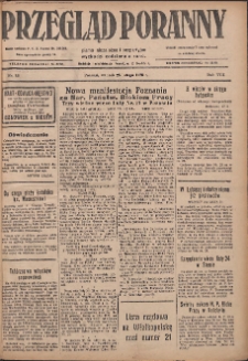 Przegląd Poranny: pismo niezależne i bezpartyjne 1928.02.28 R.8 Nr48