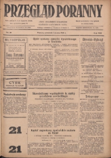 Przegląd Poranny: pismo niezależne i bezpartyjne 1928.03.01 R.8 Nr50