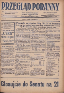 Przegląd Poranny: pismo niezależne i bezpartyjne 1928.03.06 R.8 Nr54