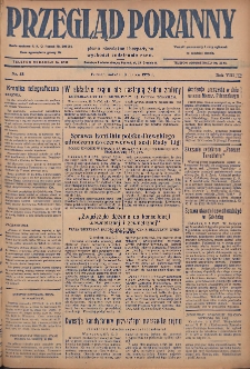 Przegląd Poranny: pismo niezależne i bezpartyjne 1928.03.10 R.8 Nr58