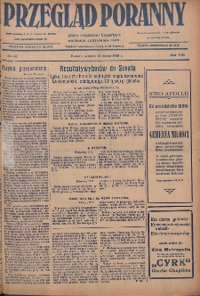 Przegląd Poranny: pismo niezależne i bezpartyjne 1928.03.13 R.8 Nr60