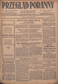 Przegląd Poranny: pismo niezależne i bezpartyjne 1928.03.14 R.8 Nr61