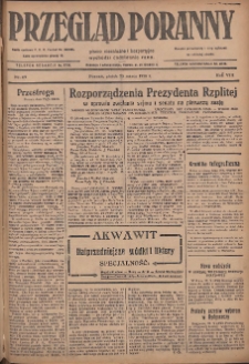 Przegląd Poranny: pismo niezależne i bezpartyjne 1928.03.23 R.8 Nr69
