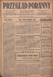 Przegląd Poranny: pismo niezależne i bezpartyjne 1928.03.25 R.8 Nr71