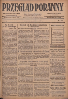 Przegląd Poranny: pismo niezależne i bezpartyjne 1928.03.15 R.8 Nr62