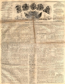 Zgoda : organ Związku Narodowego Polskiego w Stanach Zjednoczonych P&oacute;łnocnej Ameryki. 1884.08.06 R.3 No.22