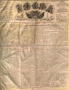 Zgoda : organ Związku Narodowego Polskiego w Stanach Zjednoczonych P&oacute;łnocnej Ameryki. 1885.03.11 R.4 No.1