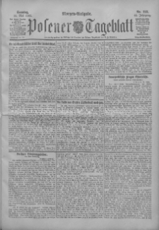 Posener Tageblatt 1905.05.14 Jg.44 Nr225