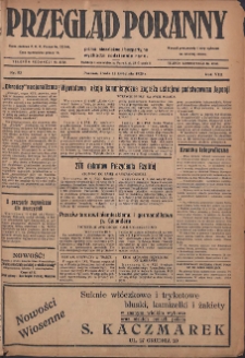 Przegląd Poranny: pismo niezależne i bezpartyjne 1928.04.11 R.8 Nr83