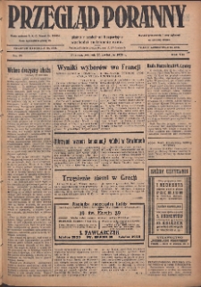 Przegląd Poranny: pismo niezależne i bezpartyjne 1928.04.24 R.8 Nr94