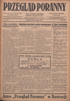 Przegląd Poranny: pismo niezależne i bezpartyjne 1928.05.05 R.8 Nr103
