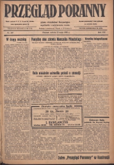 Przegląd Poranny: pismo niezależne i bezpartyjne 1928.05.12 R.8 Nr109