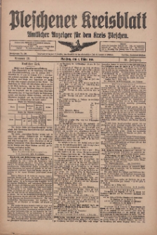 Pleschener Kreisblatt: Amtliches Anzeiger f&uuml;r den Kreis Pleschen 1918.03.06 Jg.66 Nr19