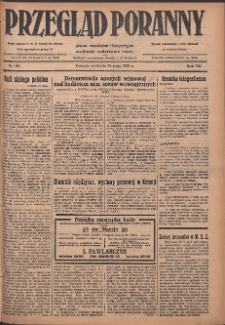 Przegląd Poranny: pismo niezależne i bezpartyjne 1928.05.13 R.8 Nr110