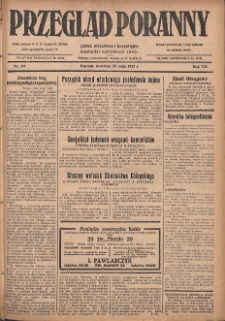 Przegląd Poranny: pismo niezależne i bezpartyjne 1928.05.20 R.8 Nr115