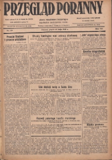 Przegląd Poranny: pismo niezależne i bezpartyjne 1928.05.25 R.8 Nr119