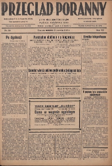 Przegląd Poranny: pismo niezależne i bezpartyjne 1928.03.03 R.8 Nr126