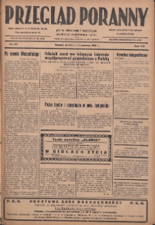 Przegląd Poranny: pismo niezależne i bezpartyjne 1928.06.10 R.8 Nr131