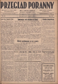 Przegląd Poranny: pismo niezależne i bezpartyjne 1928.06.19 R.8 Nr138