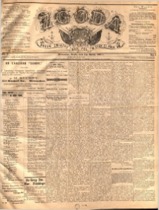 Zgoda : organ Związku Narodowego Polskiego w Stanach Zjednoczonych Północnej Ameryki. 1886.03.31 R.5 No.3