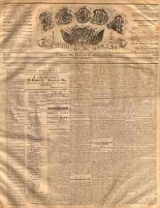 Zgoda : organ Związku Narodowego Polskiego w Stanach Zjednoczonych P&oacute;łnocnej Ameryki. 1886.08.04 R.5 No.21