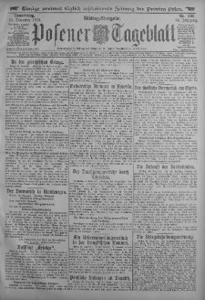Posener Tageblatt 1915.12.16 Jg.54 Nr588