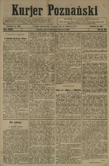 Kurier Poznański 1907.11.19 R.2 nr266