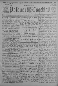 Posener Tageblatt 1915.12.28 Jg.54 Nr605