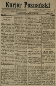 Kurier Poznański 1907.11.20 R.2 nr267