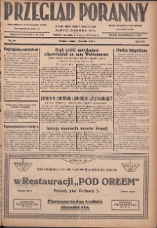 Przegląd Poranny: pismo niezależne i bezpartyjne 1928.08.18 R.8 Nr188
