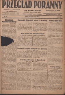 Przegląd Poranny: pismo niezależne i bezpartyjne 1928.07.05 R.8 Nr151