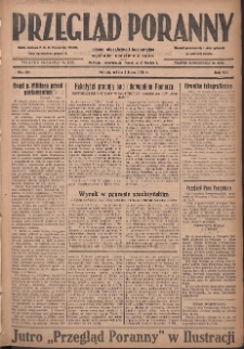 Przegląd Poranny: pismo niezależne i bezpartyjne 1928.07.07 R.8 Nr153