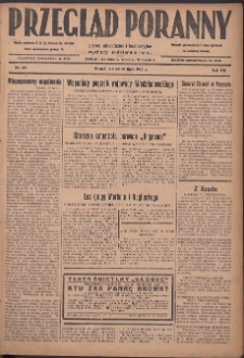 Przegląd Poranny: pismo niezależne i bezpartyjne 1928.07.10 R.8 Nr155
