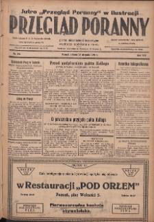 Przegląd Poranny: pismo niezależne i bezpartyjne 1928.08.25 R.8 Nr194
