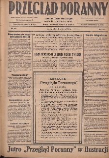 Przegląd Poranny: pismo niezależne i bezpartyjne 1928.09.01 R.8 Nr200