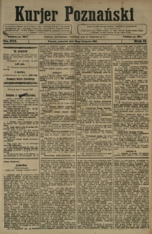 Kurier Poznański 1907.11.28 R.2 nr273