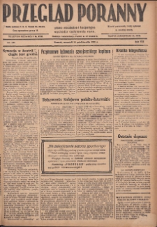 Przegląd Poranny: pismo niezależne i bezpartyjne 1928.10.18 R.8 Nr240