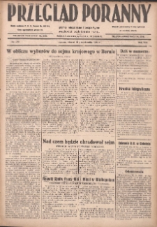 Przegląd Poranny: pismo niezależne i bezpartyjne 1928.10.30 R.8 Nr250