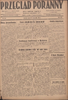 Przegląd Poranny: pismo niezależne i bezpartyjne 1928.11.08 R.8 Nr257