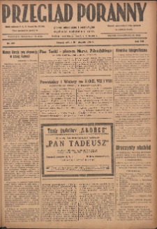 Przegląd Poranny: pismo niezależne i bezpartyjne 1928.11.10 R.8 Nr259