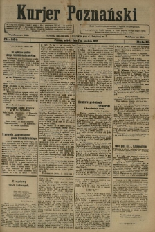 Kurier Poznański 1907.12.07 R.2 nr281