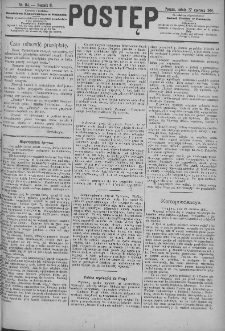 Postęp 1891.06.27 R.2 Nr144