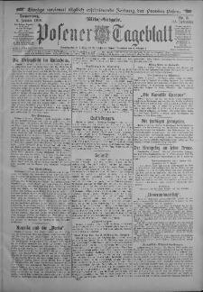 Posener Tageblatt 1916.01.06 Jg.55 Nr8