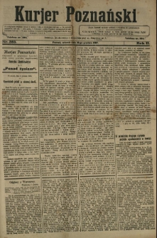 Kurier Poznański 1907.12.10 R.2 nr283